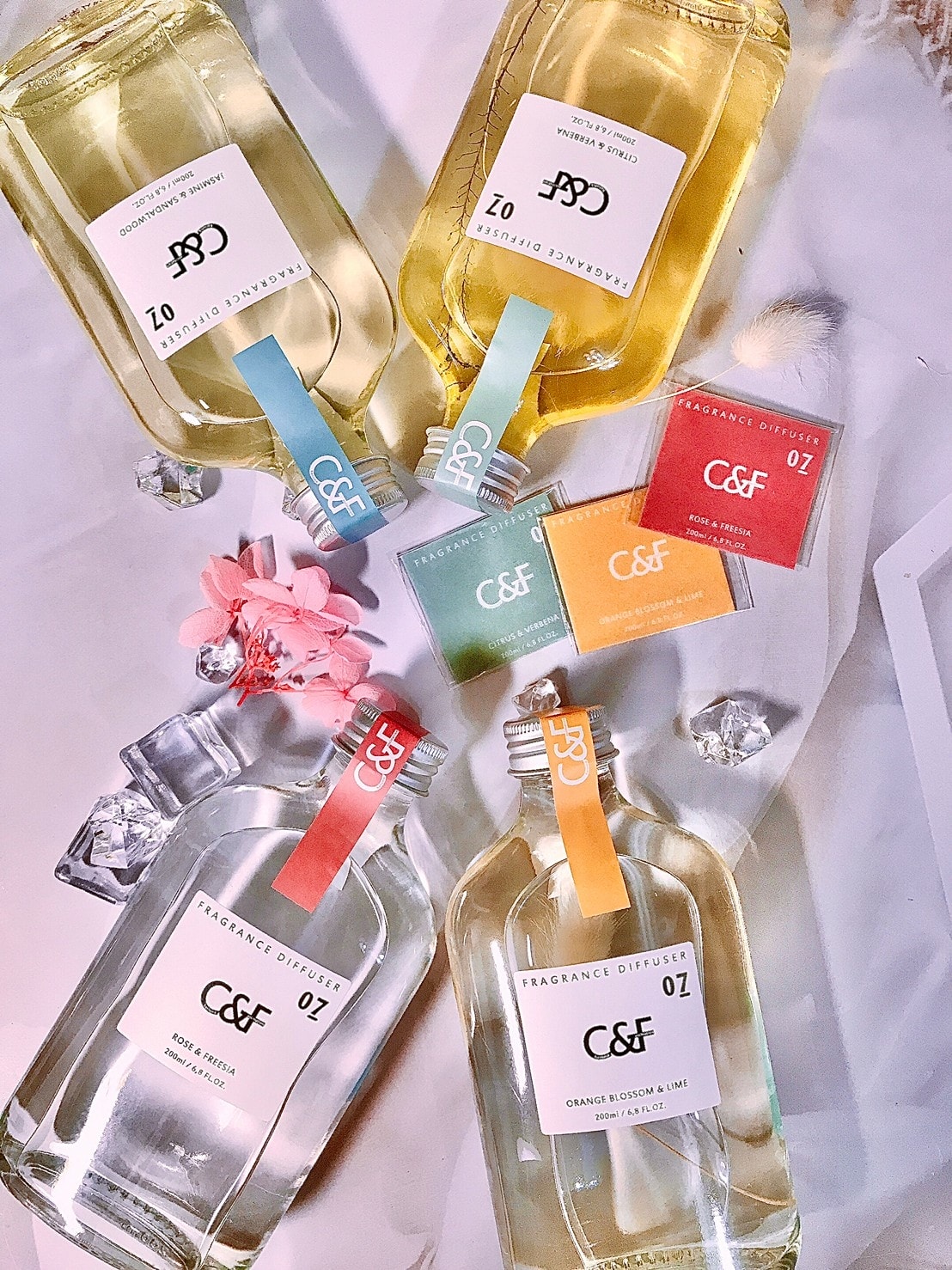 C&F花園系列香氛擴香組༺居家生活x情人節禮物x質感視覺D