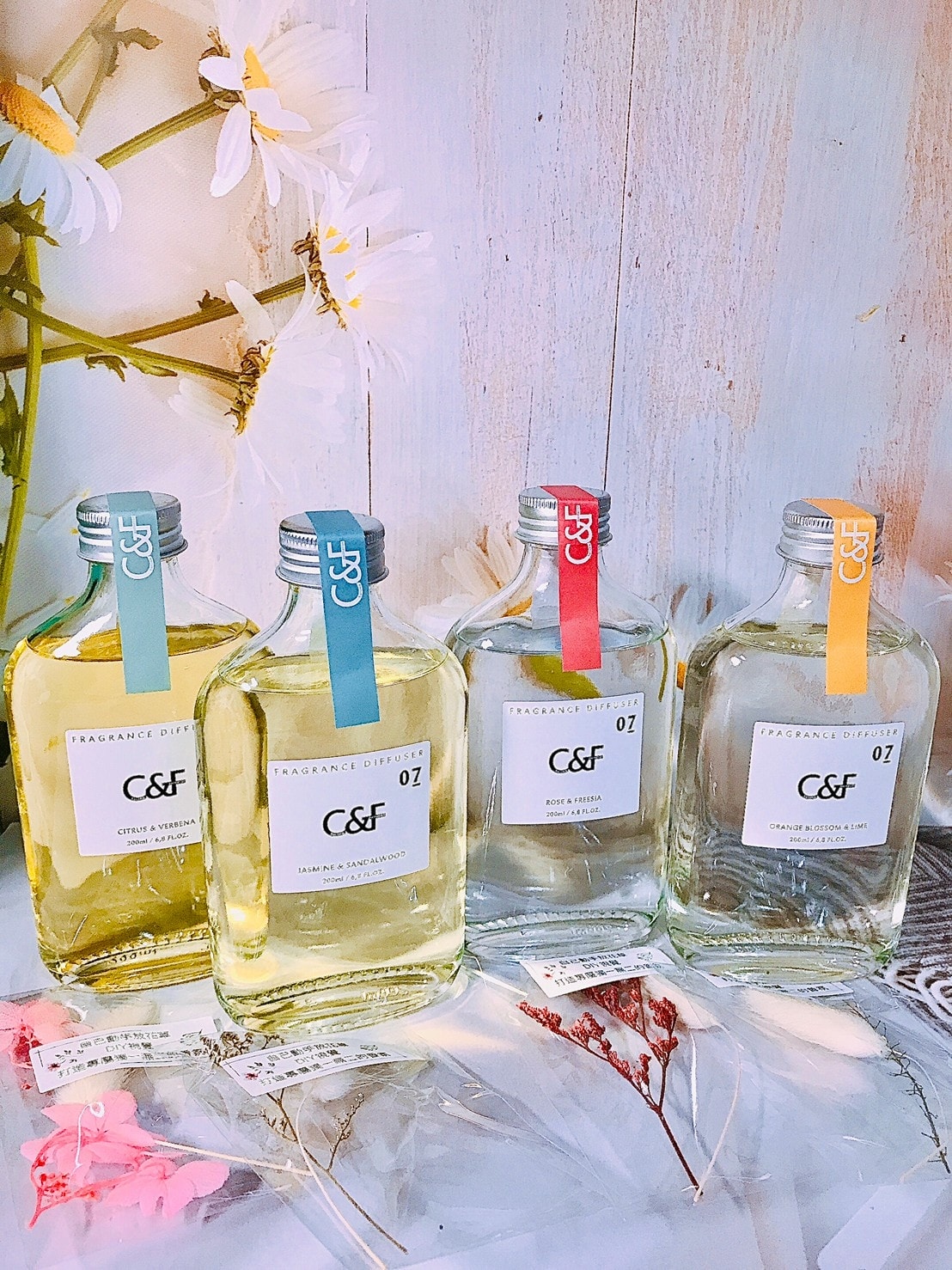 C&F花園系列香氛擴香組༺居家生活x情人節禮物x質感視覺D