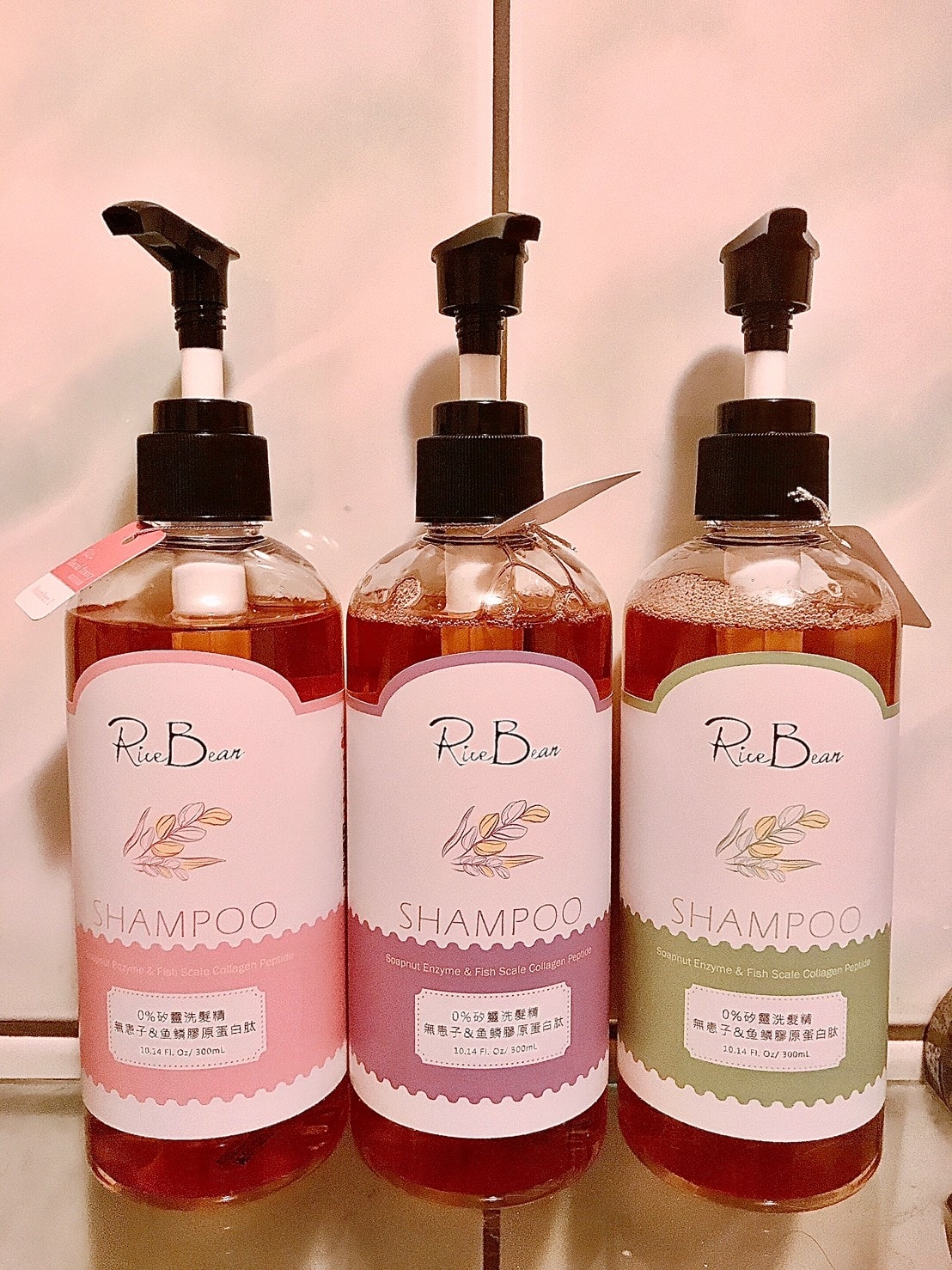 米豆洗髮精RiceBean༺米豆美麗工作室x綠茶香芬x清新