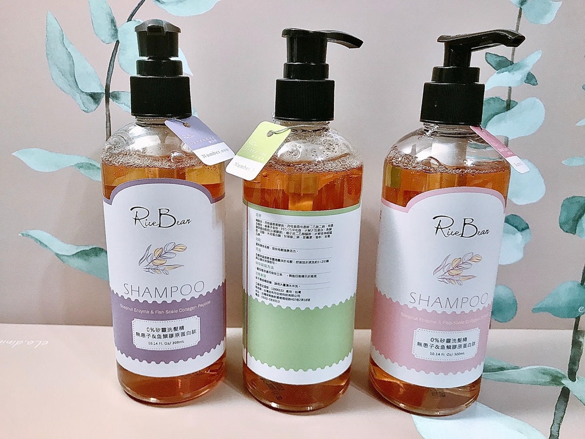 米豆洗髮精RiceBean༺米豆美麗工作室x綠茶香芬x清新
