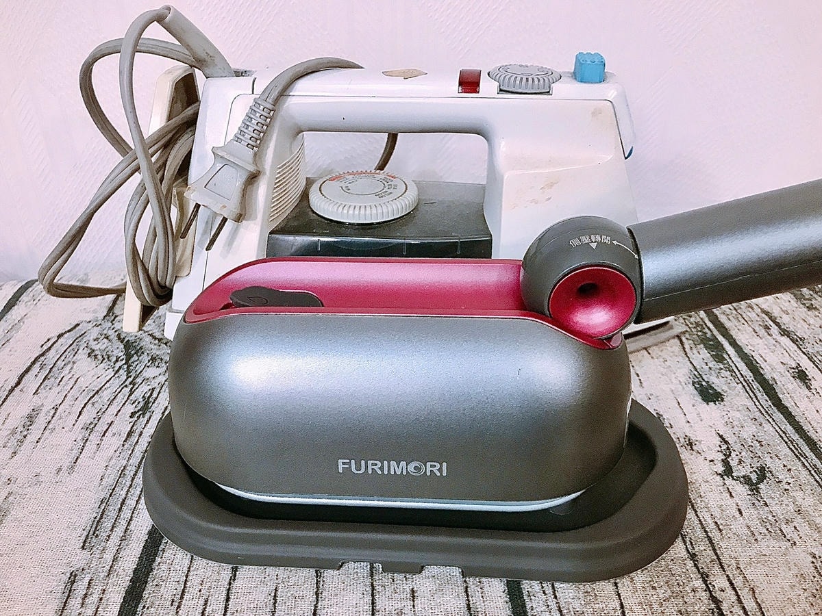 日本富力森FURIMORI手持兩用掛燙機輕巧方便一機兩用