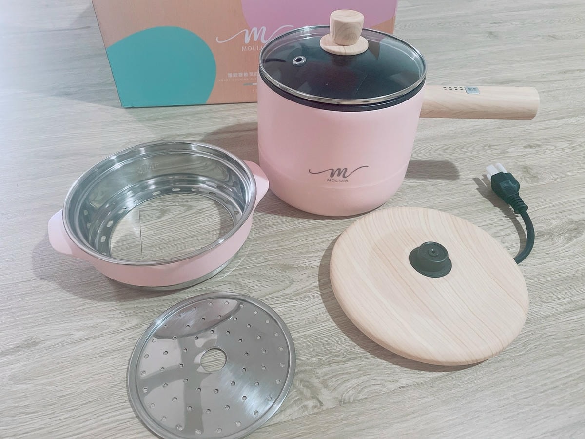 MOLIJIA 魔力家M17多功能不沾快煮小電鍋/電子鍋1. MOLIJIA 魔力家M17多功能不沾快煮小電鍋/電子鍋1.