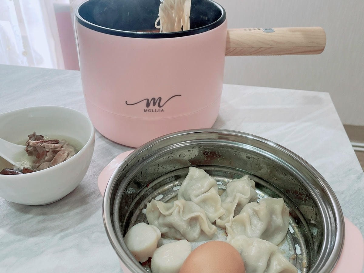 MOLIJIA 魔力家M17多功能不沾快煮小電鍋/電子鍋1. MOLIJIA 魔力家M17多功能不沾快煮小電鍋/電子鍋1.