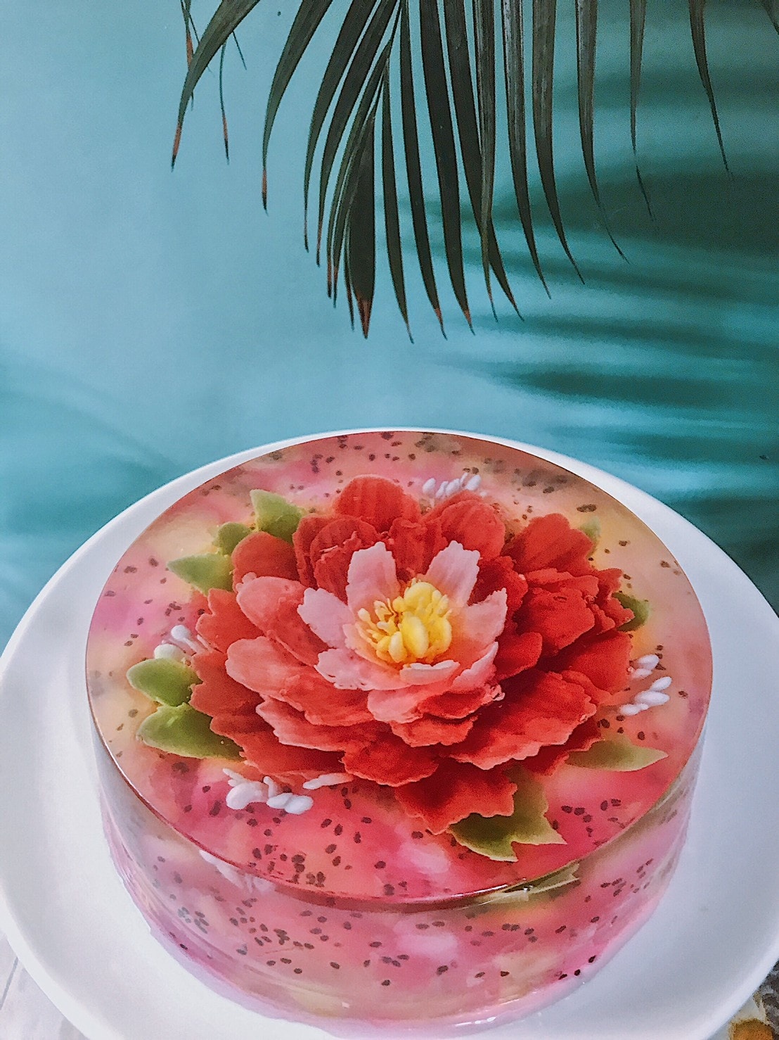 *。Green Arts Bakeryx新手也可以做的果凍花