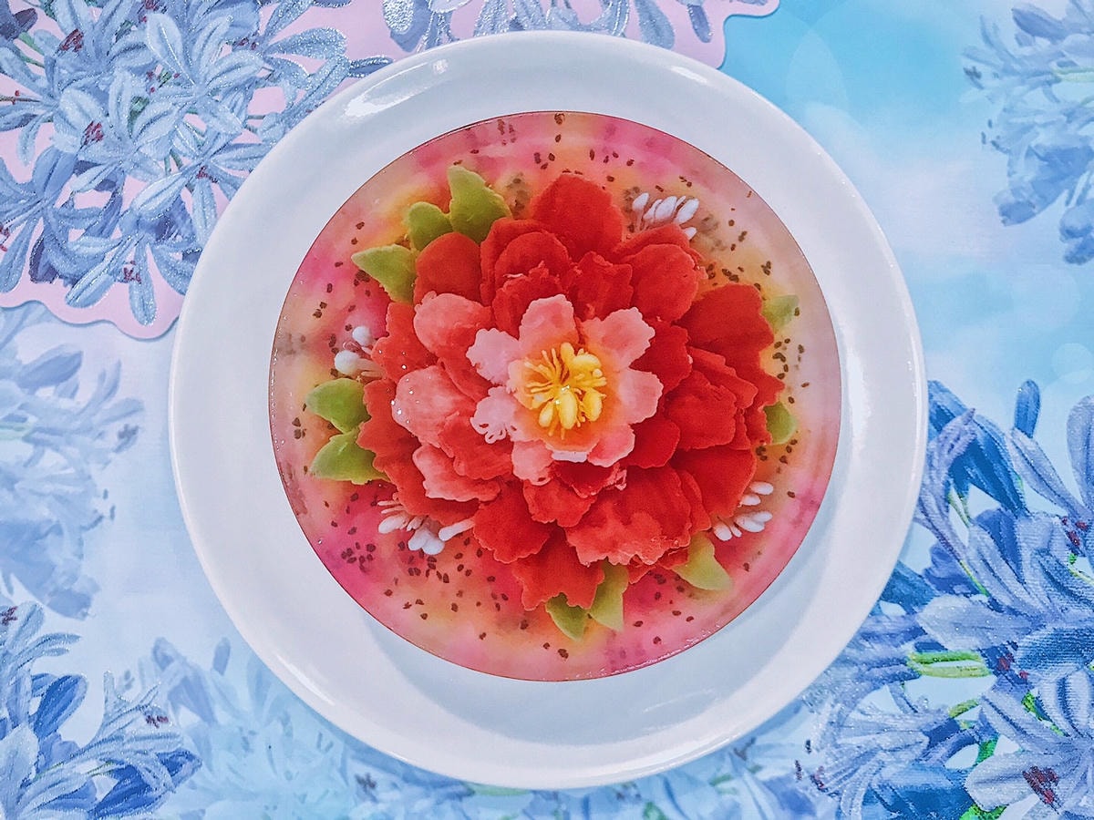 *。Green Arts Bakeryx新手也可以做的果凍花