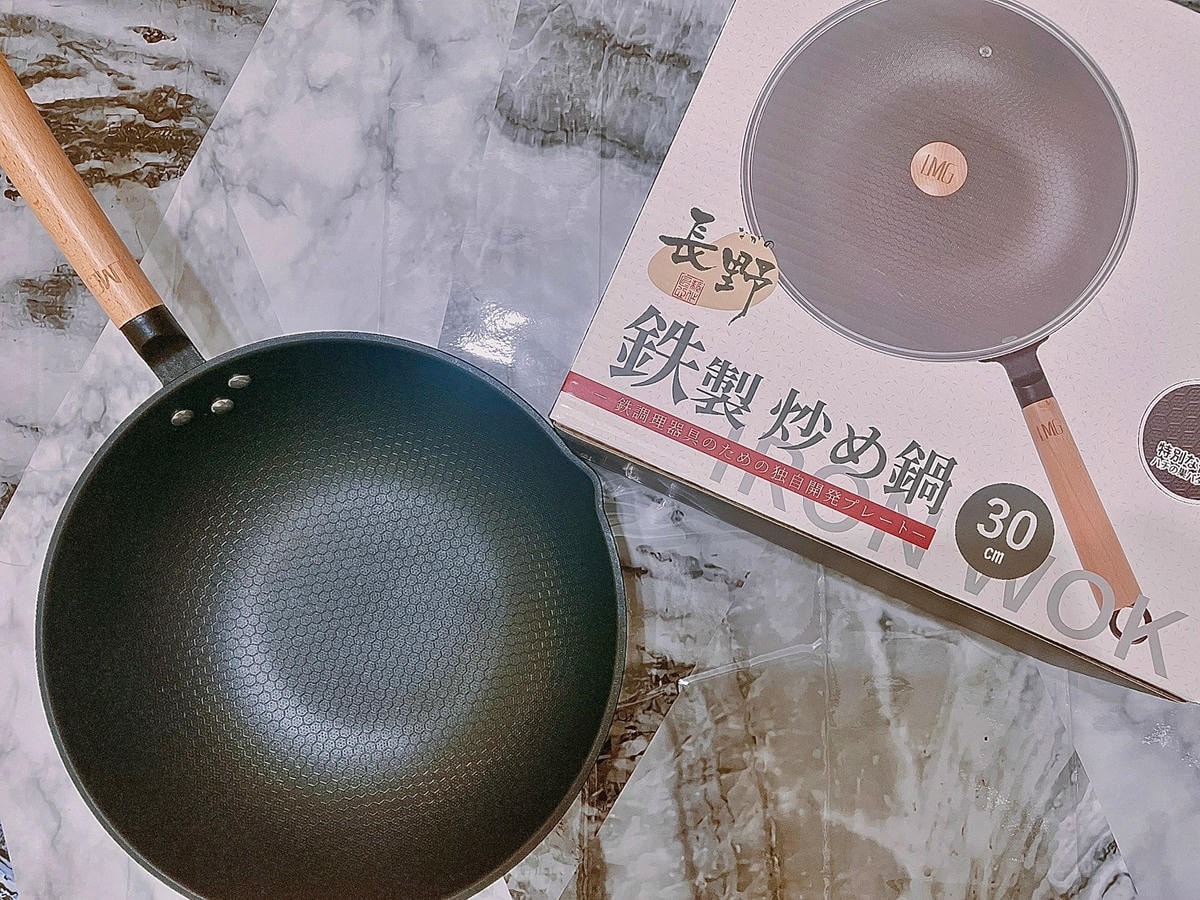 藏野匠長野不沾熟鐵鍋༺新手鍋具推薦x小家庭必備鍋具
