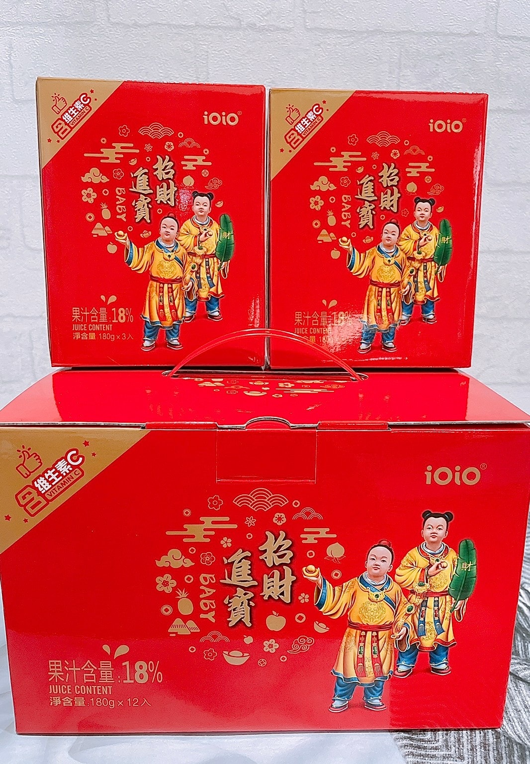 ioio 招財進寶 過年禮盒 年節禮盒 拜拜禮盒 長輩禮盒 送禮 伴手禮 蒟蒻