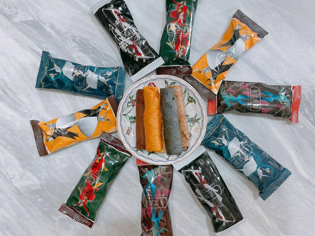 ༩ 食記 ཾ谷溜谷溜༺台中一式情酥蛋捲x台中團購宅備美食x