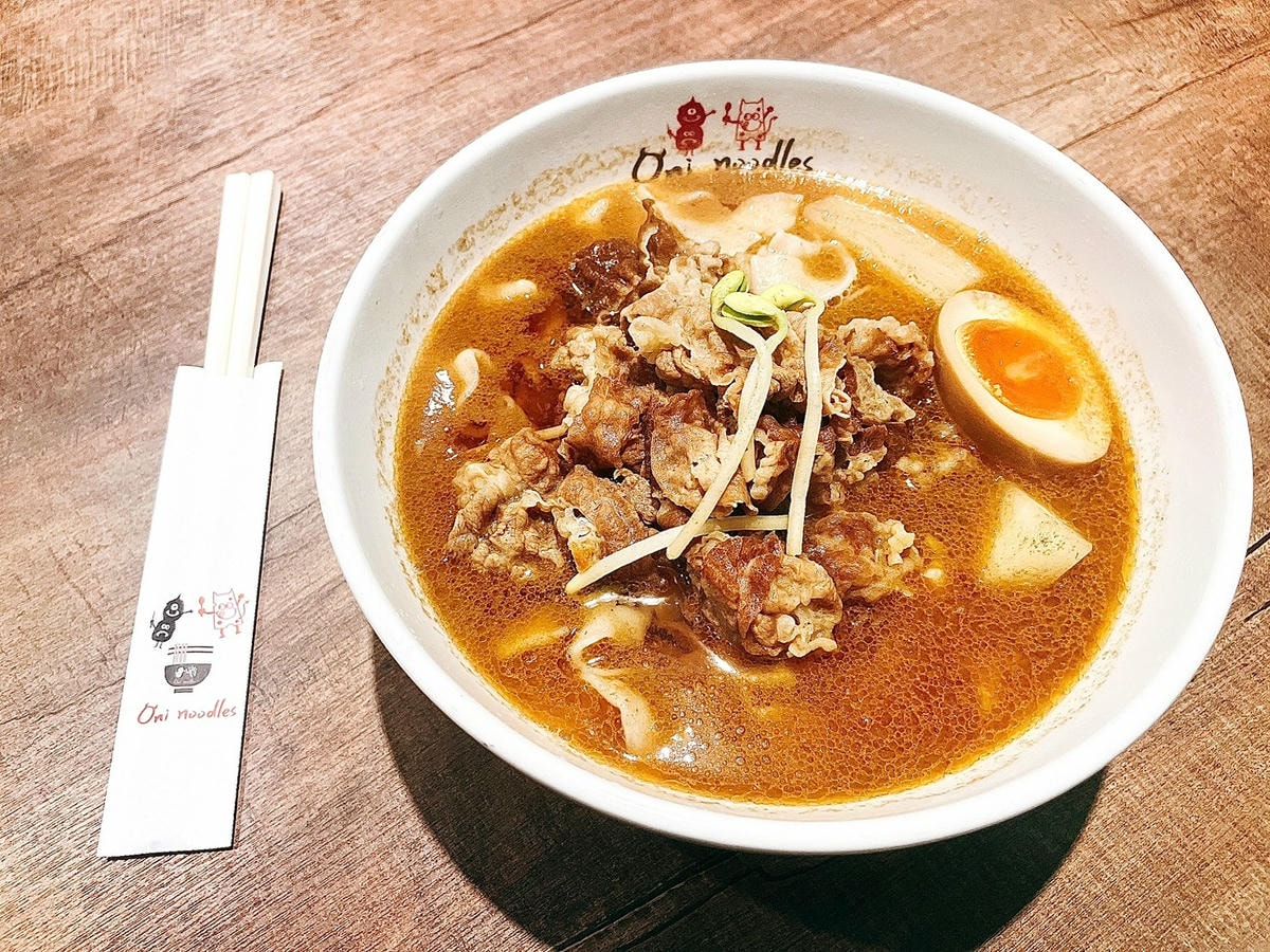 食記 ཾ二鬼麵舖༺台北板橋三民店麻辣美食文青麵館x無辣不歡