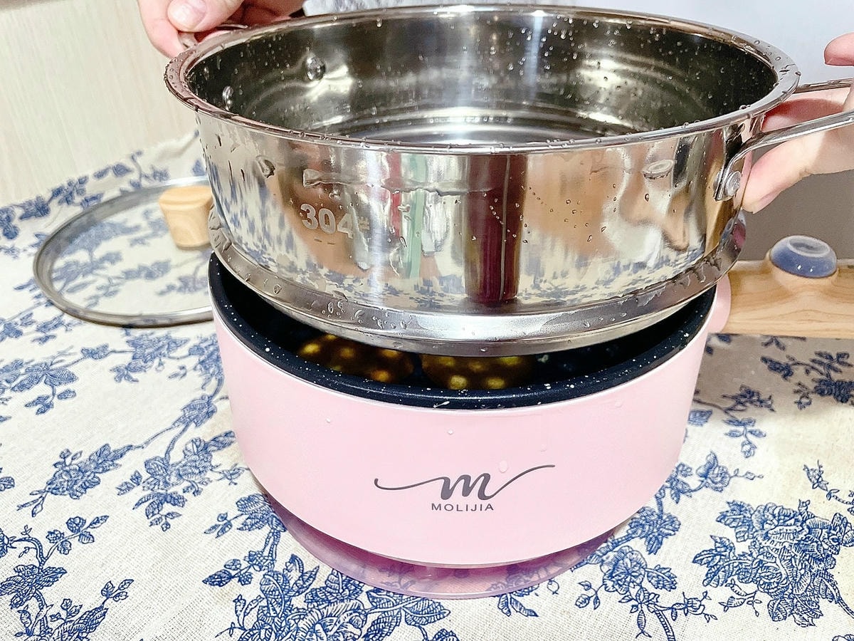 MOLIJIA 魔力家M18麥飯石不沾電煎烹飪鍋+M1812