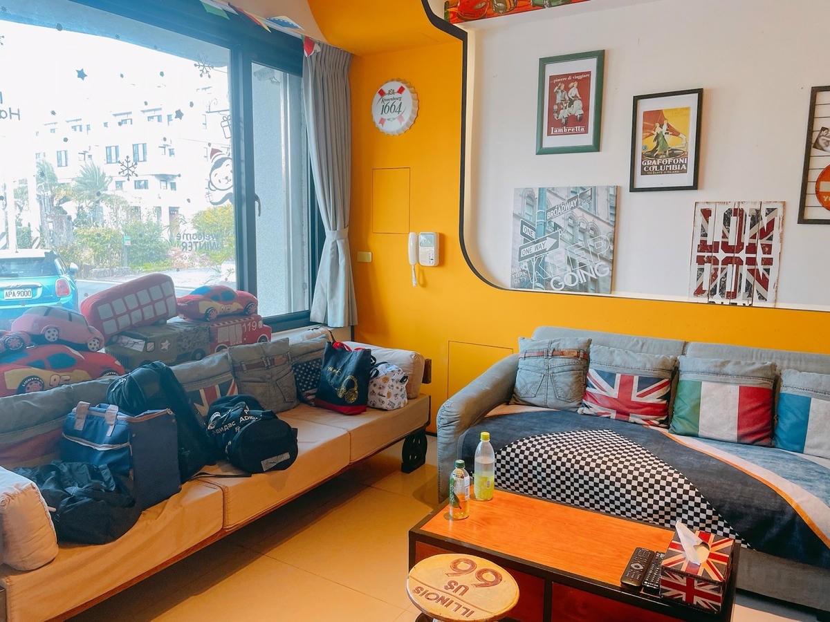 -F1特色民宿(點點民宿)x宜蘭五結包棟特色民宿x親子朋友出