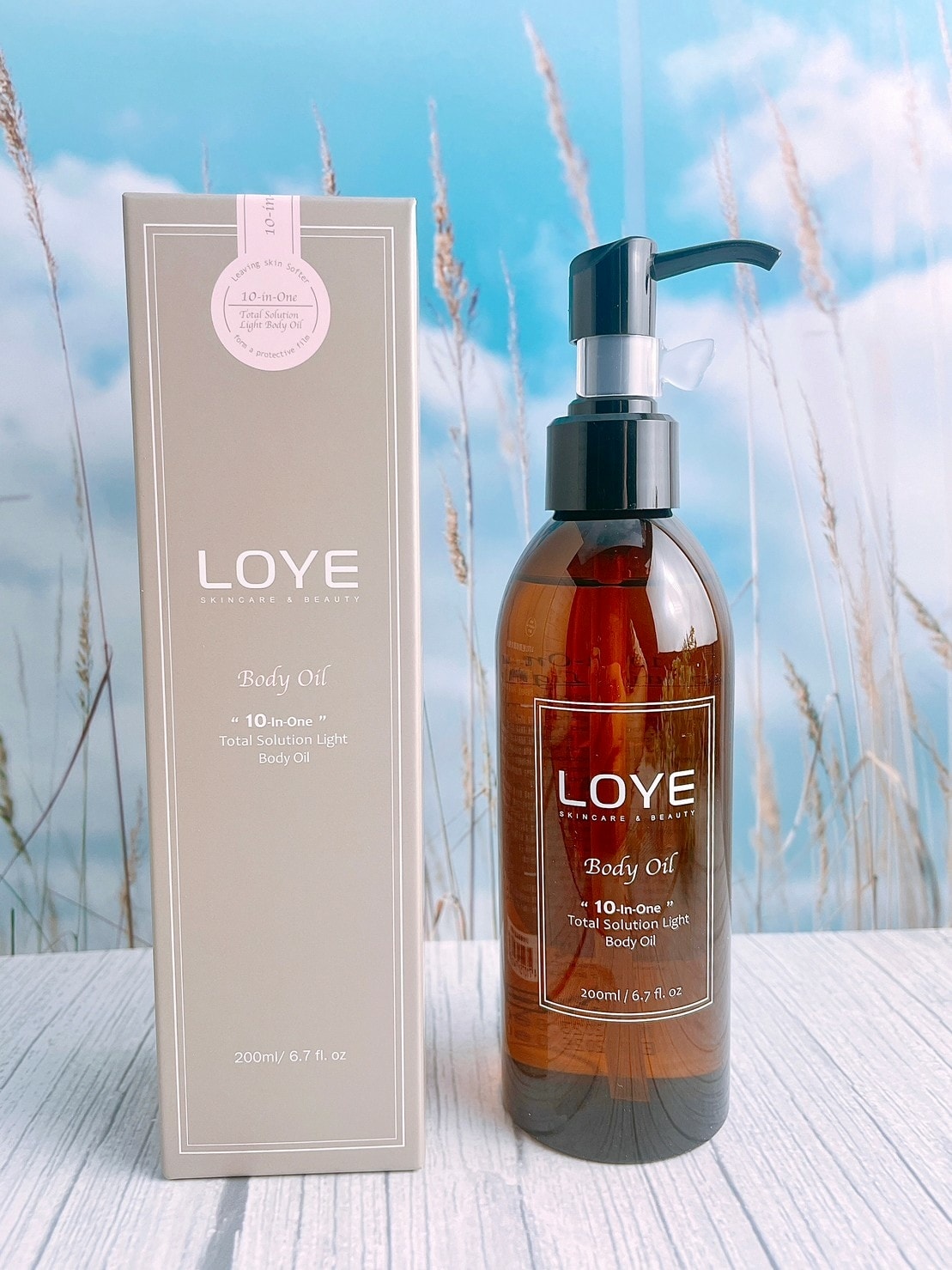 LOYE 樂妍༺小蒼蘭潤白香水身體乳一抹化水箱乳液開箱x10