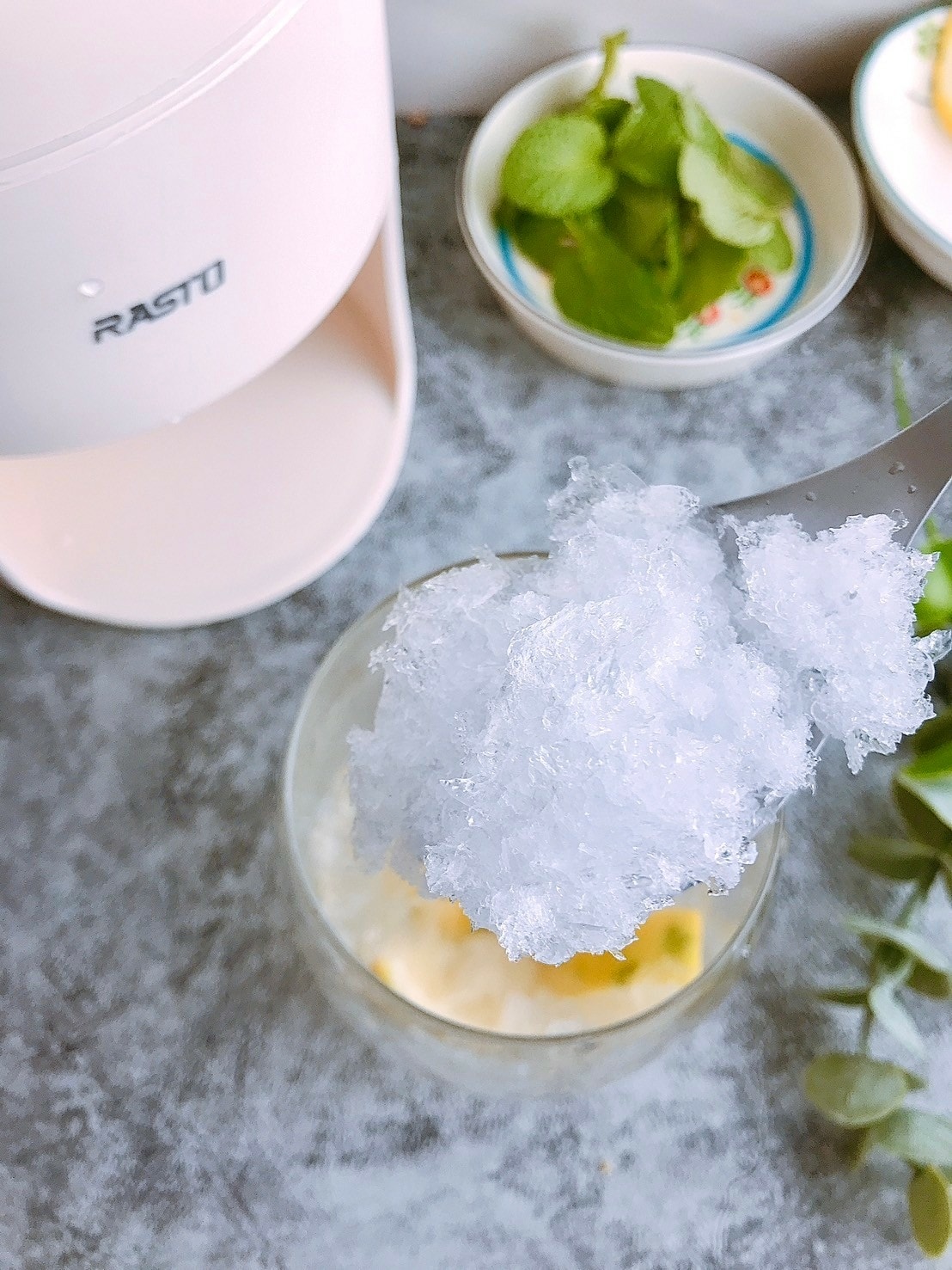 RASTO AI1 家用手動刨冰機༺親子DIY剉冰樂趣x省錢