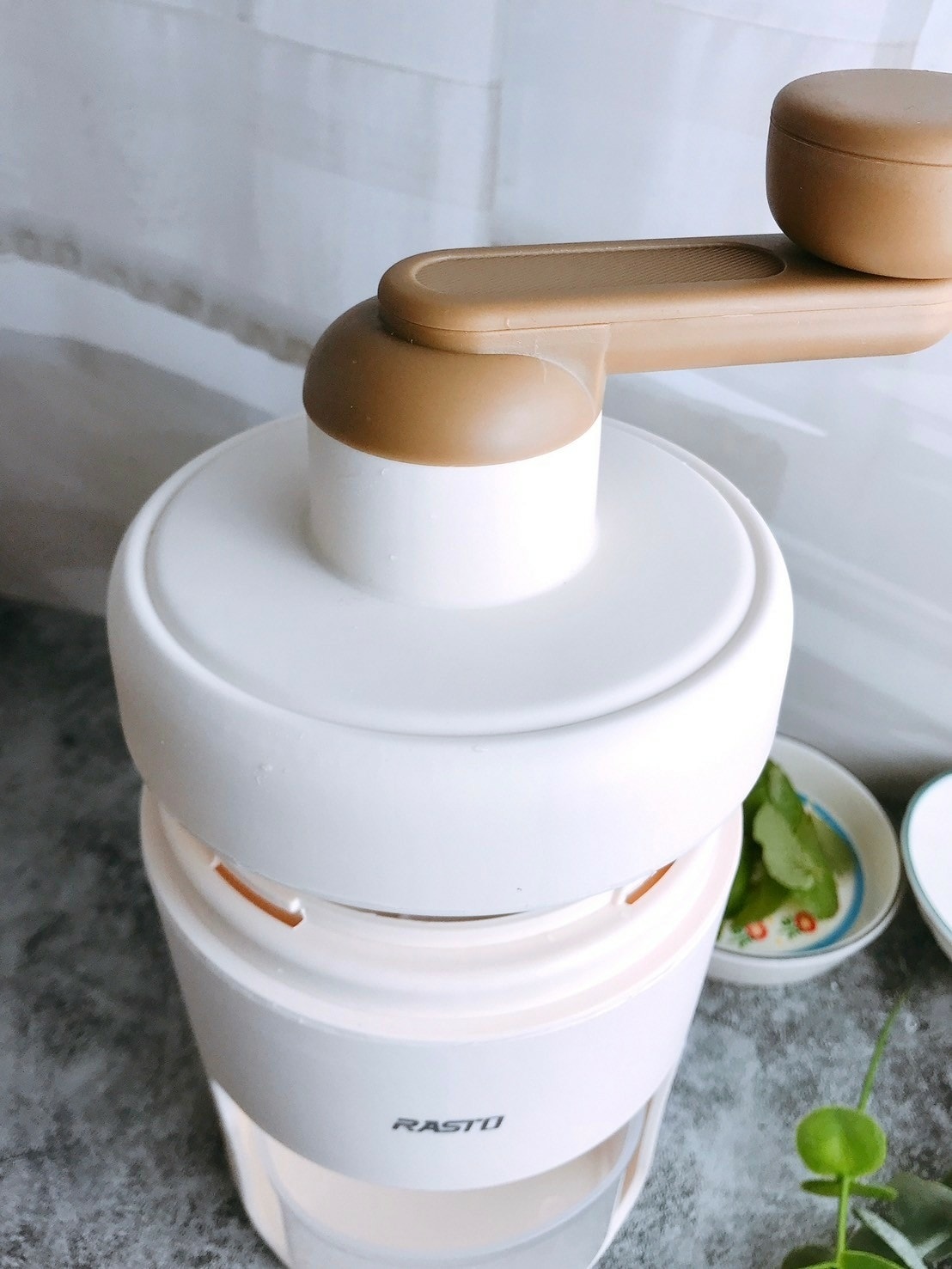 RASTO AI1 家用手動刨冰機༺親子DIY剉冰樂趣x省錢