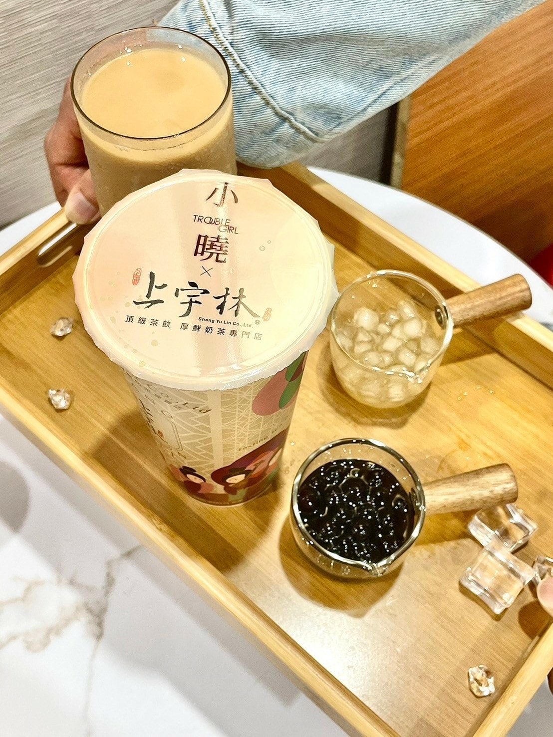 食記上宇林頂級茶飲中和連城店手工粉角必點x濃醇香鮮奶茶控