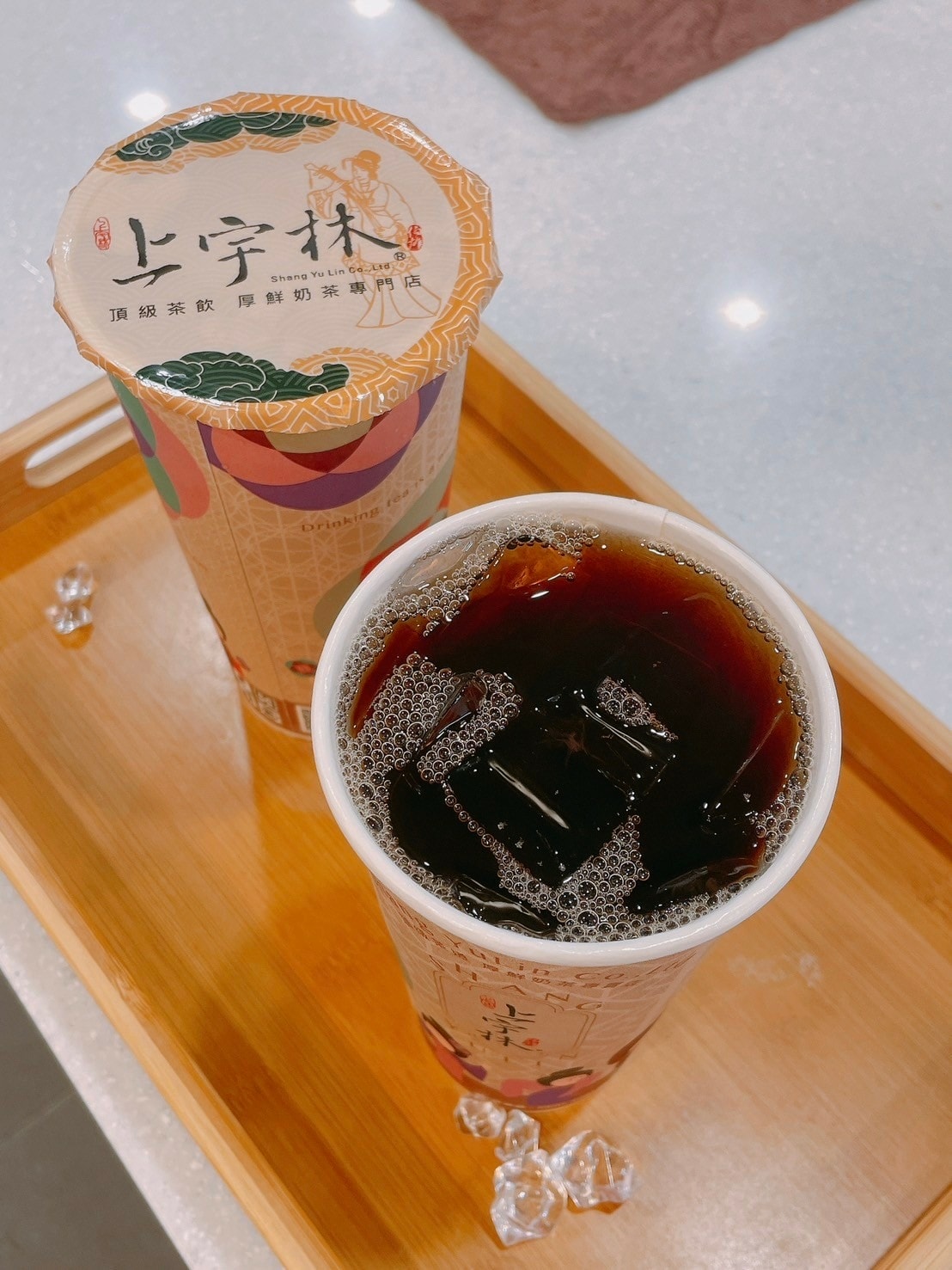 食記上宇林頂級茶飲中和員山店上宇林必點鮮奶茶粉角x泰式奶