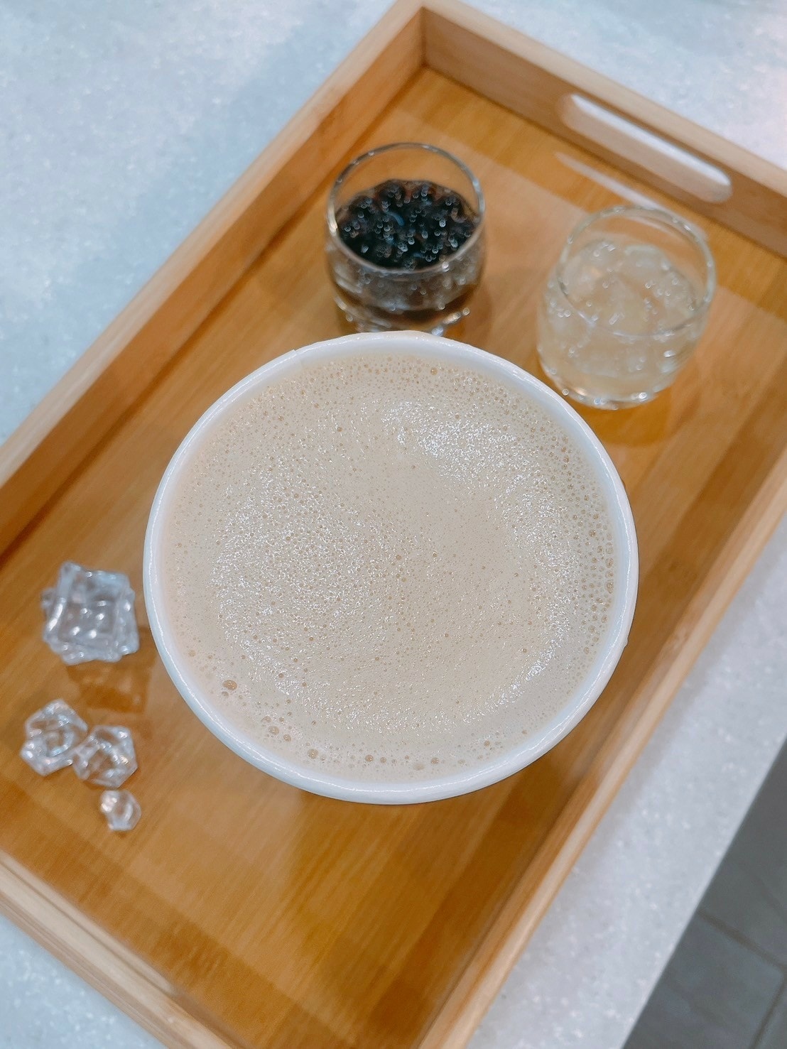 食記上宇林頂級茶飲中和員山店上宇林必點鮮奶茶粉角x泰式奶