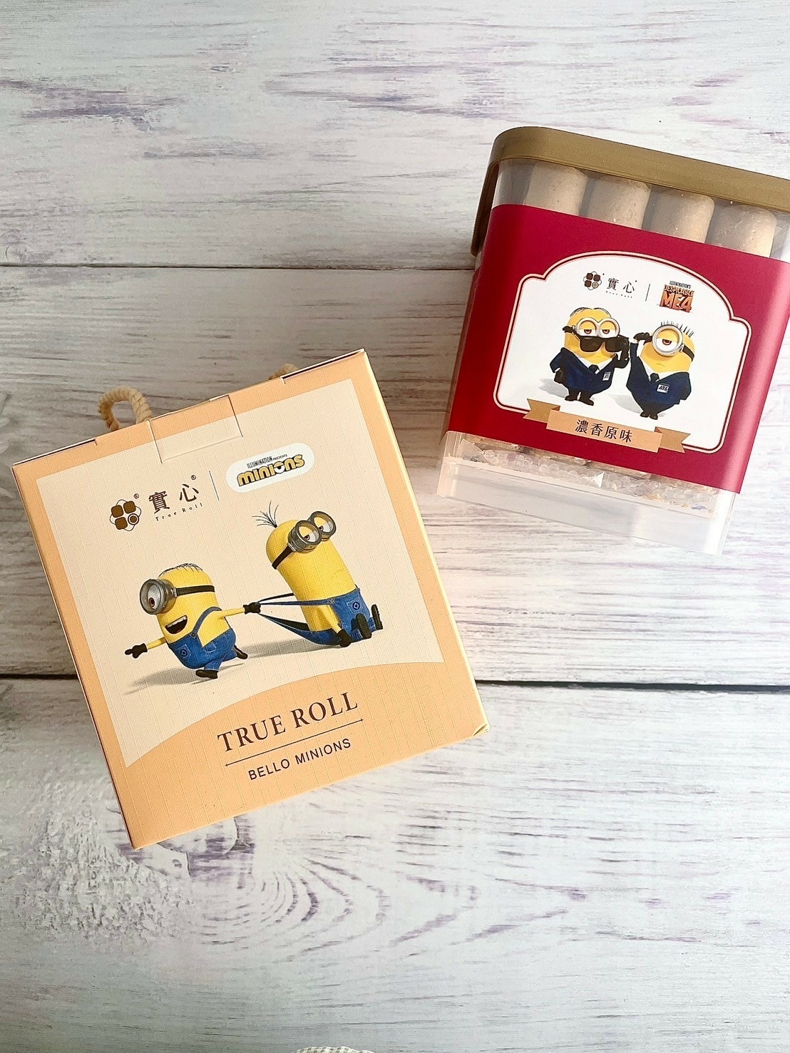 食記 ཾ實心蛋捲༺小小兵聯名款x台中過年、端午、中秋禮盒送禮