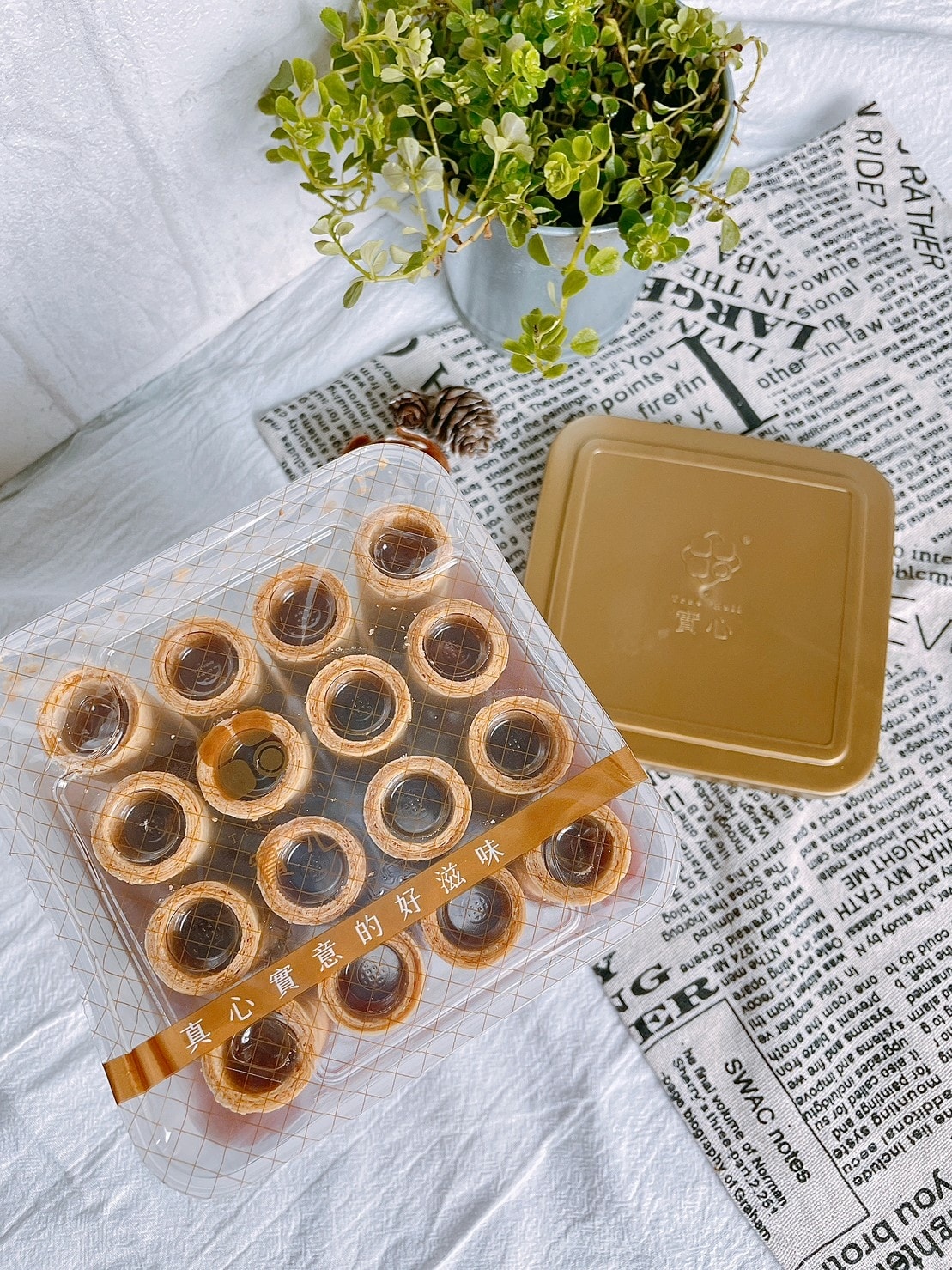 食記 ཾ實心蛋捲༺小小兵聯名款x台中過年、端午、中秋禮盒送禮