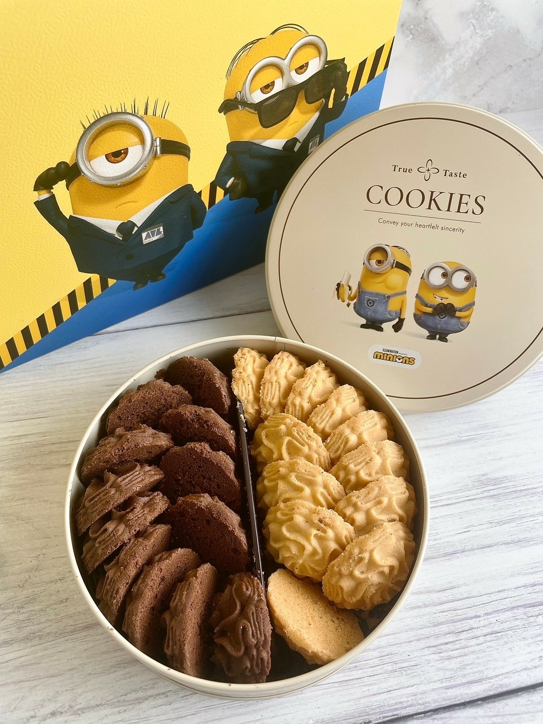 食記 ཾ實心蛋捲༺小小兵聯名款x台中過年、端午、中秋禮盒送禮