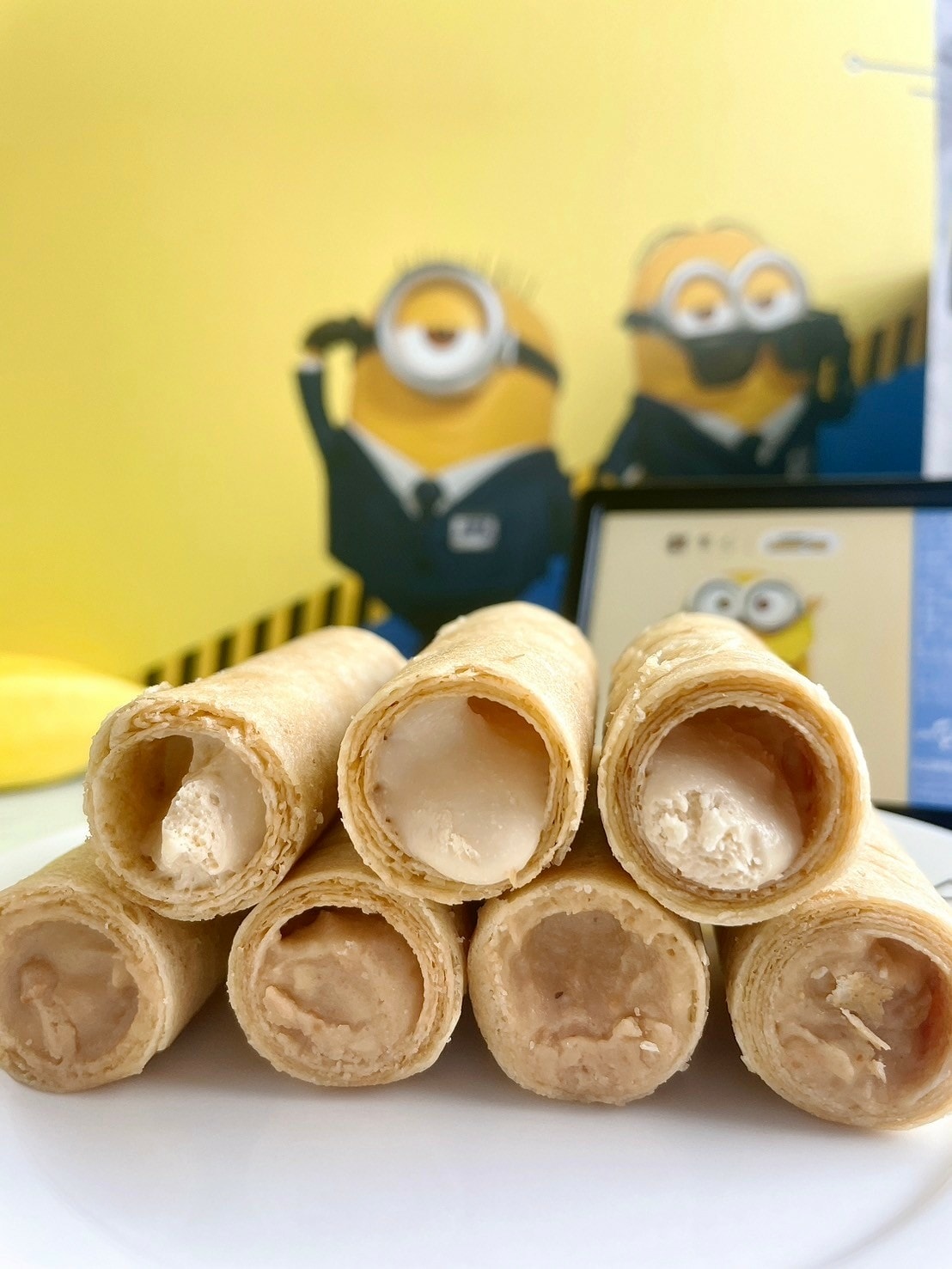 食記 ཾ實心蛋捲༺小小兵聯名款x台中過年、端午、中秋禮盒送禮