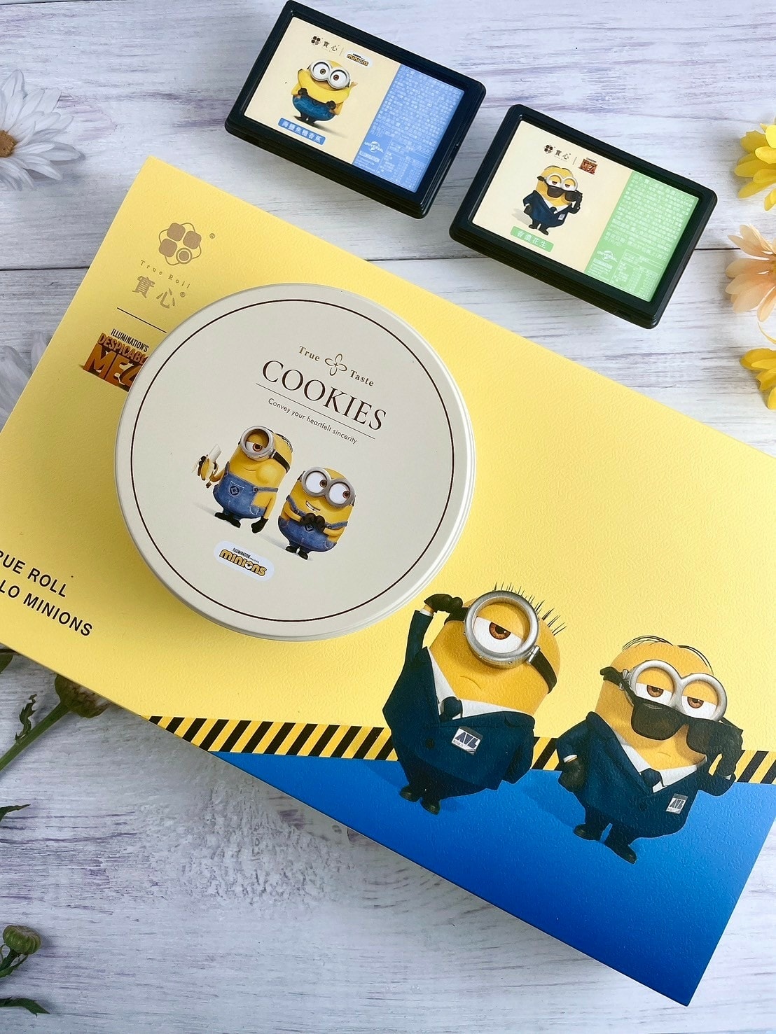 食記 ཾ實心蛋捲༺小小兵聯名款x台中過年、端午、中秋禮盒送禮