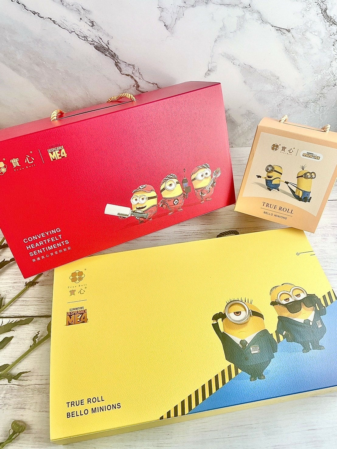 食記 ཾ實心蛋捲༺小小兵聯名款x台中過年、端午、中秋禮盒送禮