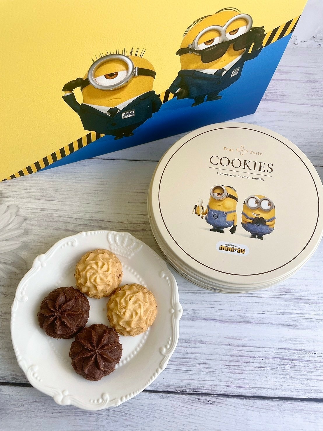 食記 ཾ實心蛋捲༺小小兵聯名款x台中過年、端午、中秋禮盒送禮