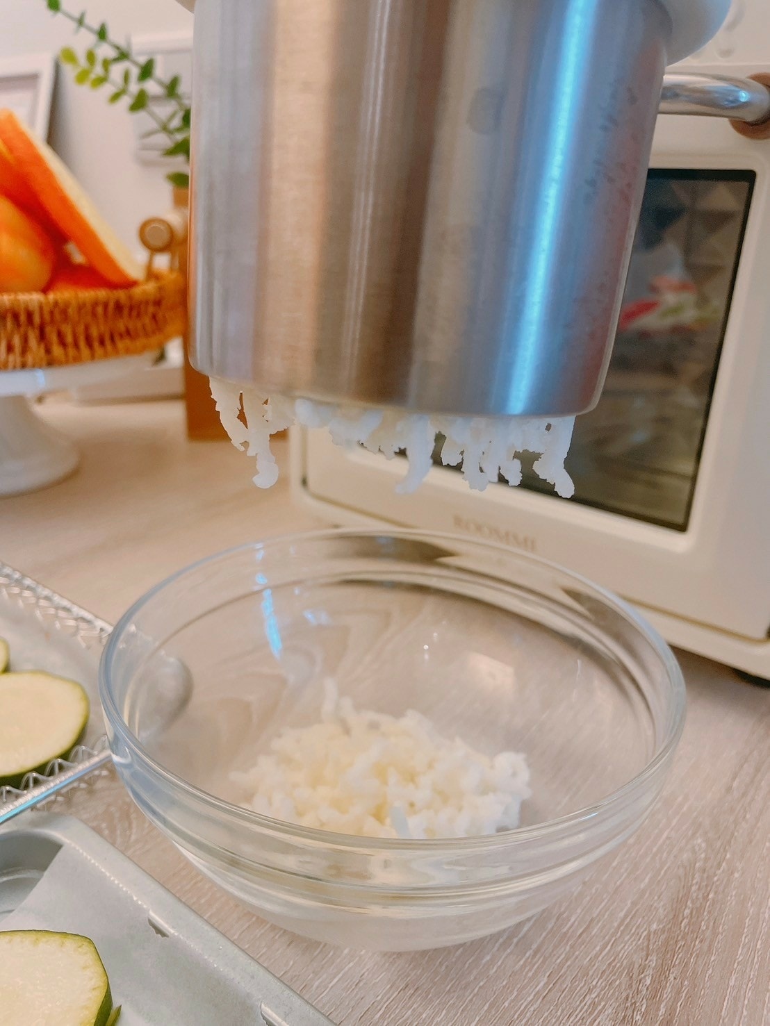 Roommi奶油小生氣炸烤箱༺小巧奶黃色質感x租屋族、單身族