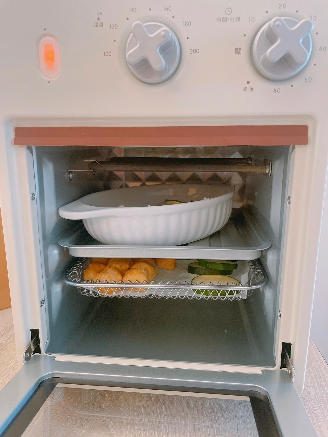 Roommi奶油小生氣炸烤箱༺小巧奶黃色質感x租屋族、單身族