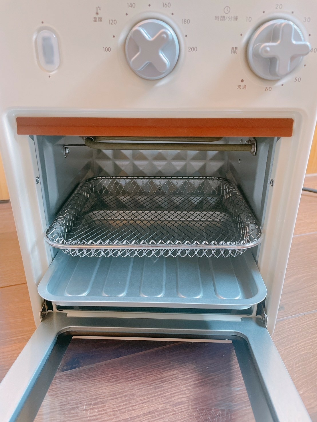 Roommi奶油小生氣炸烤箱༺小巧奶黃色質感x租屋族、單身族