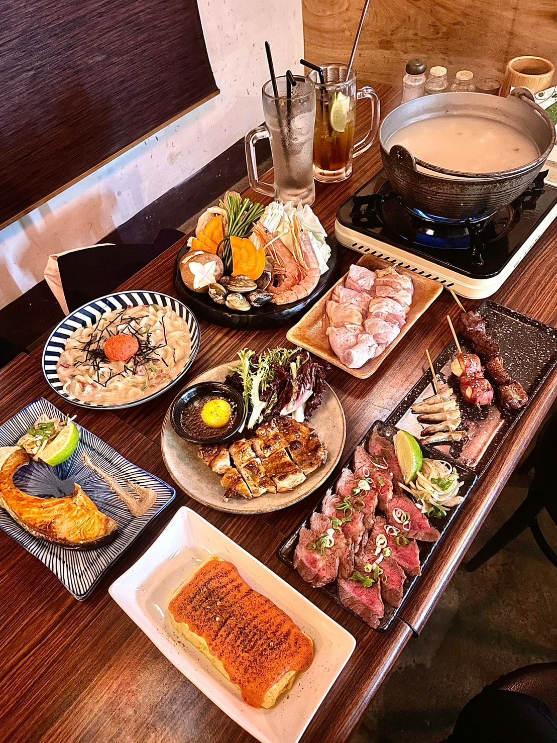 食記老串燒居酒屋新北板橋耶誕城火鍋、平價CP高日式串燒居