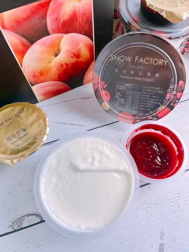 食記雪坊優格Snow Factory真希臘優格/優格飲/