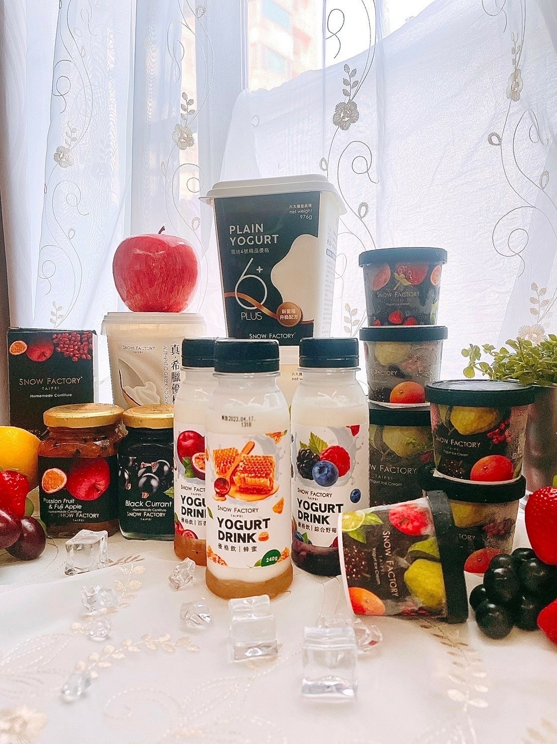 食記雪坊優格Snow Factory真希臘優格/優格飲/