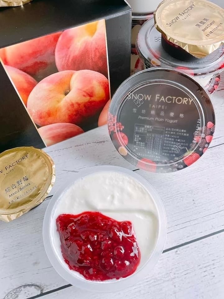 食記雪坊優格Snow Factory真希臘優格/優格飲/