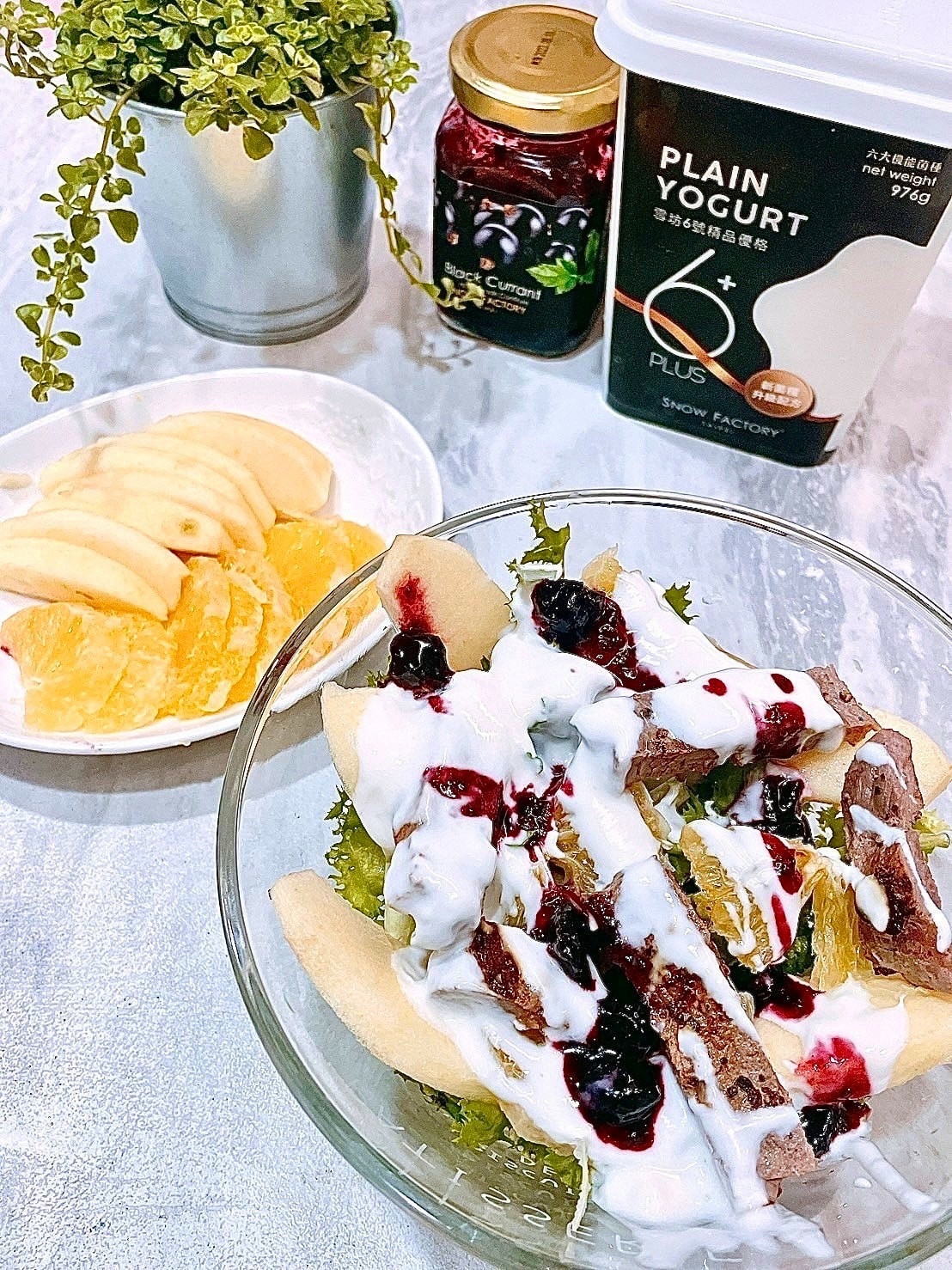 食記雪坊優格Snow Factory真希臘優格/優格飲/