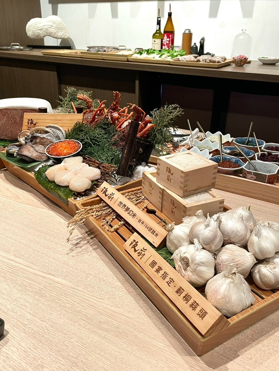 食記王品集團阪前和牛鐵板燒台北安和店日式和牛、干貝、鮑魚