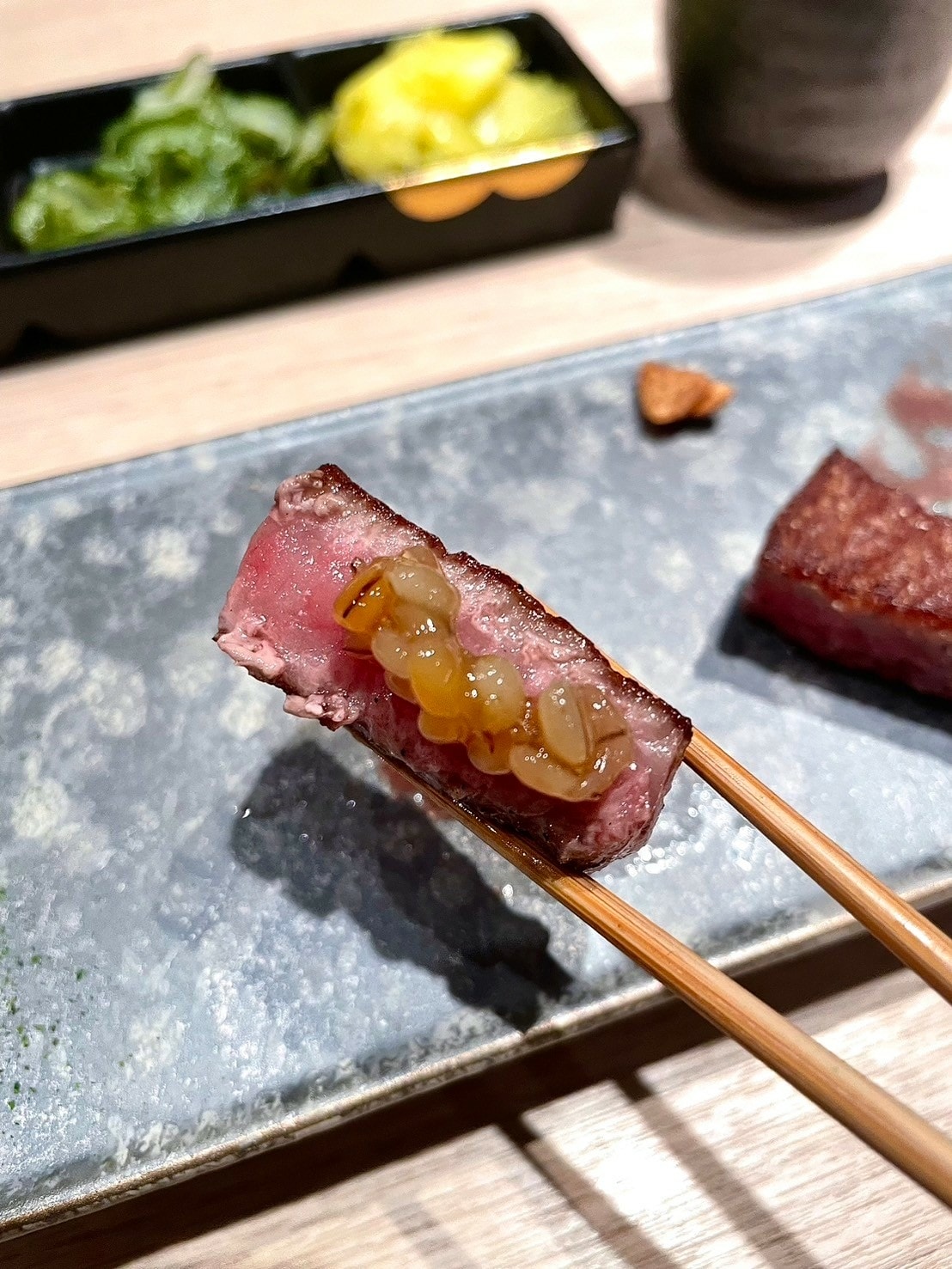 食記王品集團阪前和牛鐵板燒台北安和店日式和牛、干貝、鮑魚