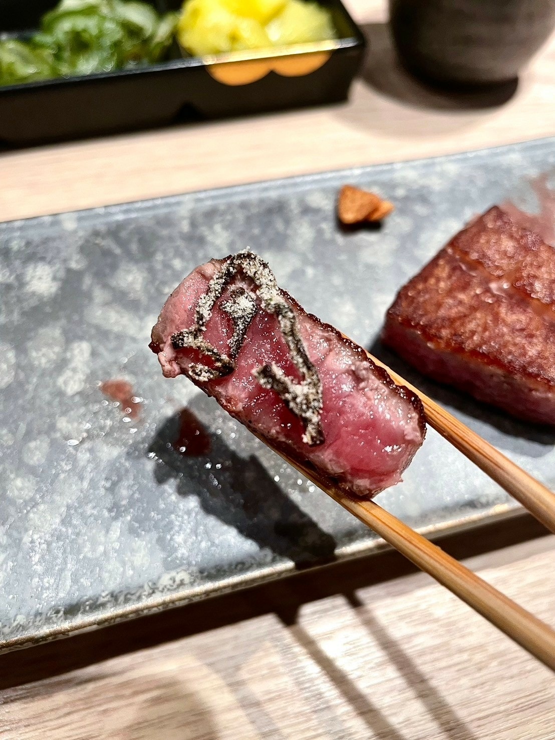 食記王品集團阪前和牛鐵板燒台北安和店日式和牛、干貝、鮑魚