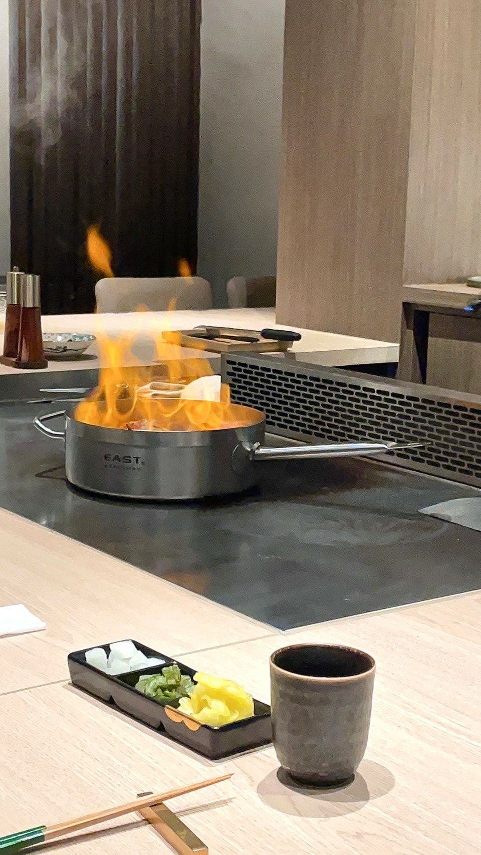 食記王品集團阪前和牛鐵板燒台北安和店日式和牛、干貝、鮑魚