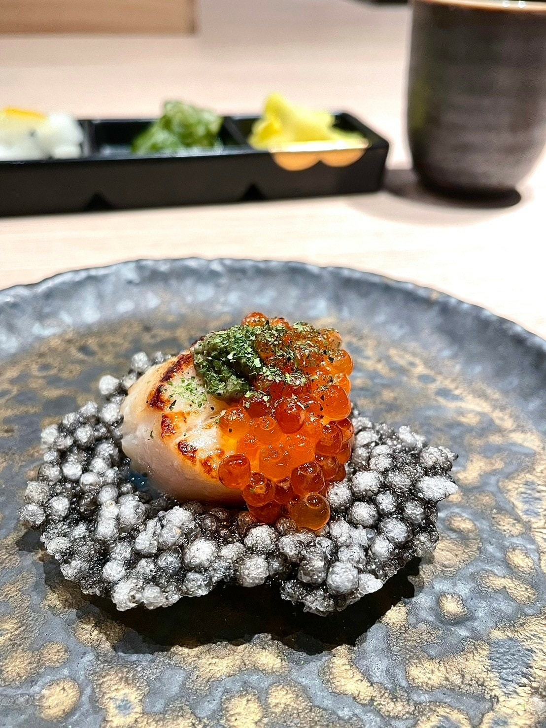 食記王品集團阪前和牛鐵板燒台北安和店日式和牛、干貝、鮑魚