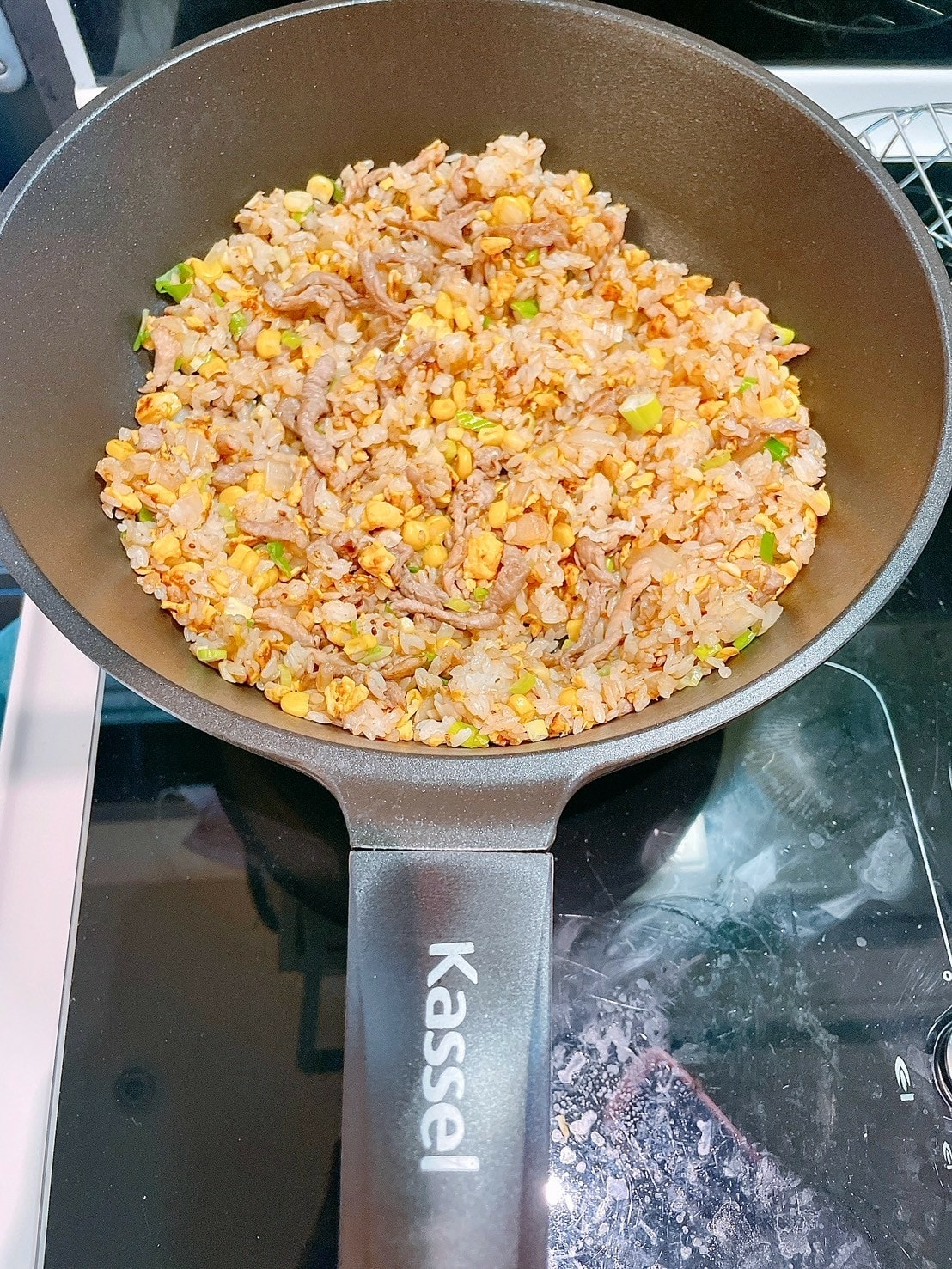 韓國Kassel 鑽石超導熱不沾輕炒鍋28cm(不沾鍋/不