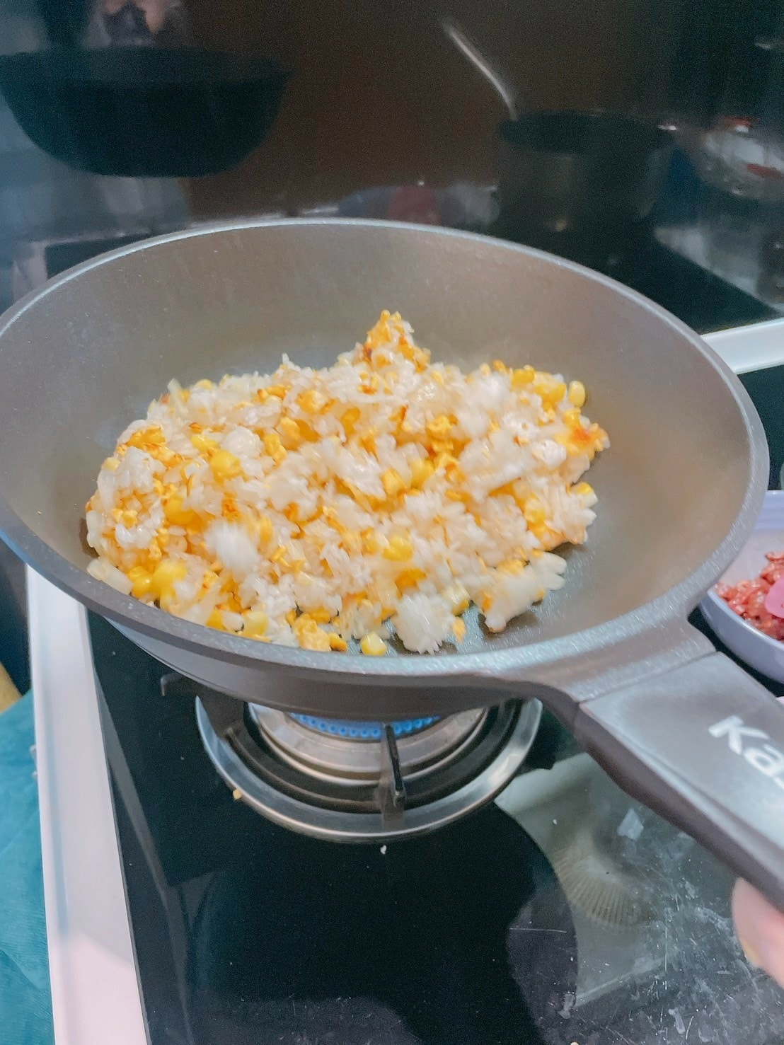 韓國Kassel 鑽石超導熱不沾輕炒鍋28cm(不沾鍋/不