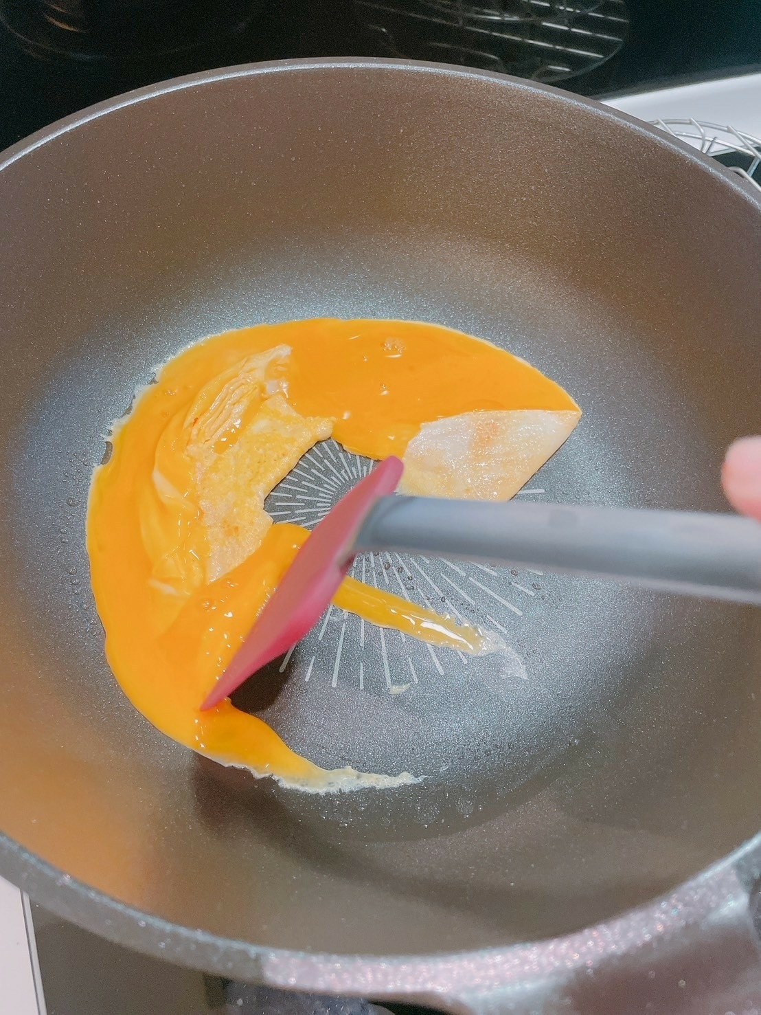 韓國Kassel 鑽石超導熱不沾輕炒鍋28cm(不沾鍋/不