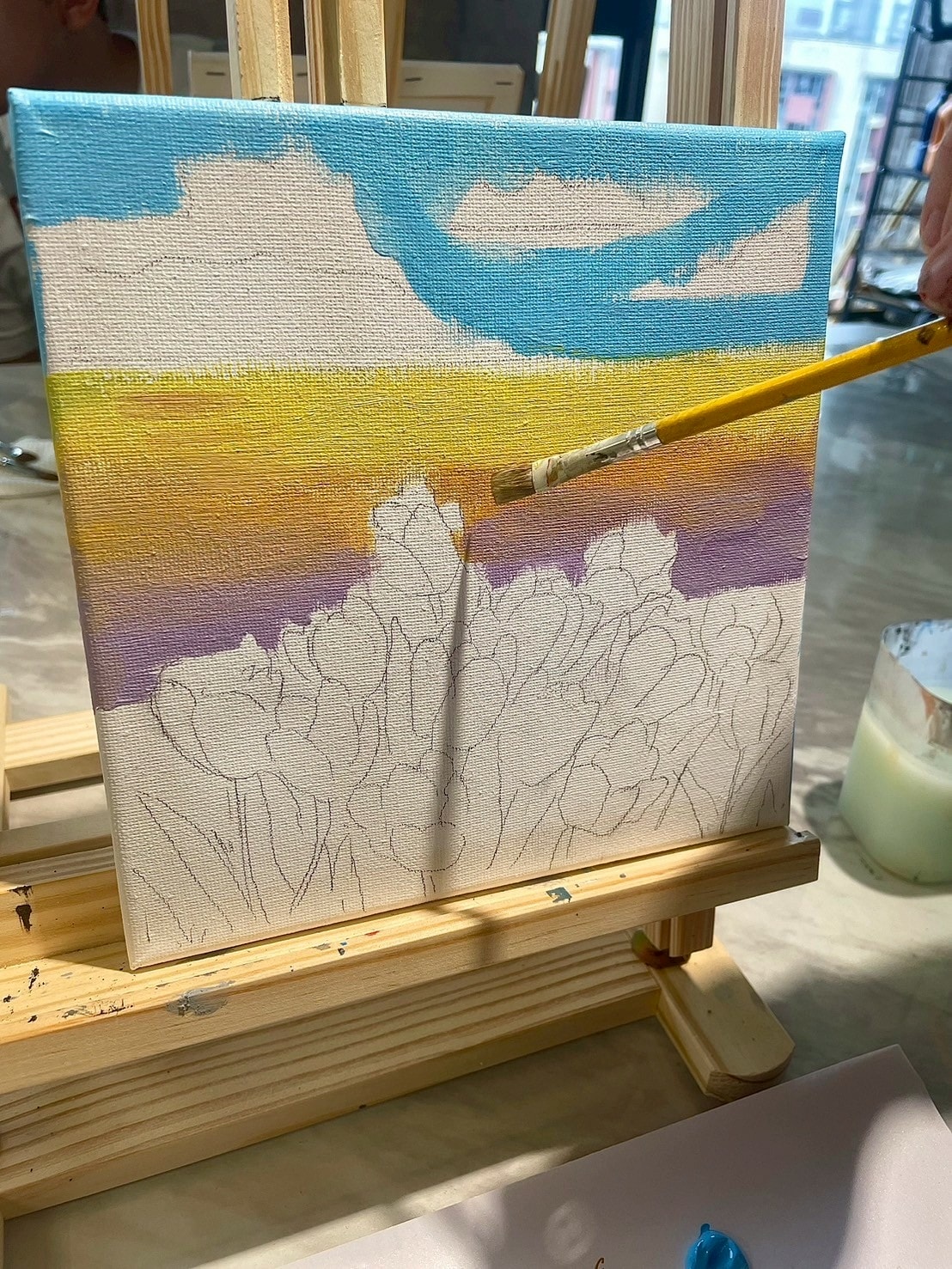 MUSE畫室中和全新開幕畫畫還可以喝調酒? 沒藝術細胞也