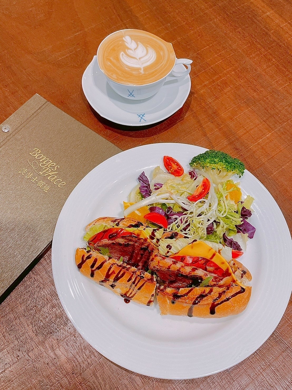 食記波赫士領地精品咖啡館昌吉店台北不限時早午餐、下午茶咖