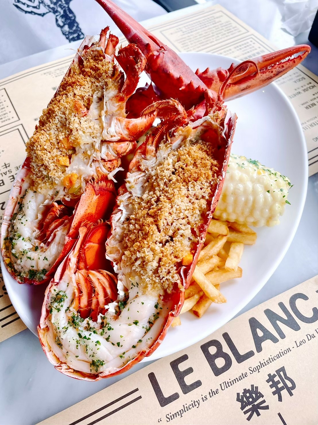 食記樂邦Le Blanc米其林氣氛約會餐廳x肋眼牛排、龍 食記樂邦Le Blanc米其林氣氛約會餐廳x肋眼牛排、龍