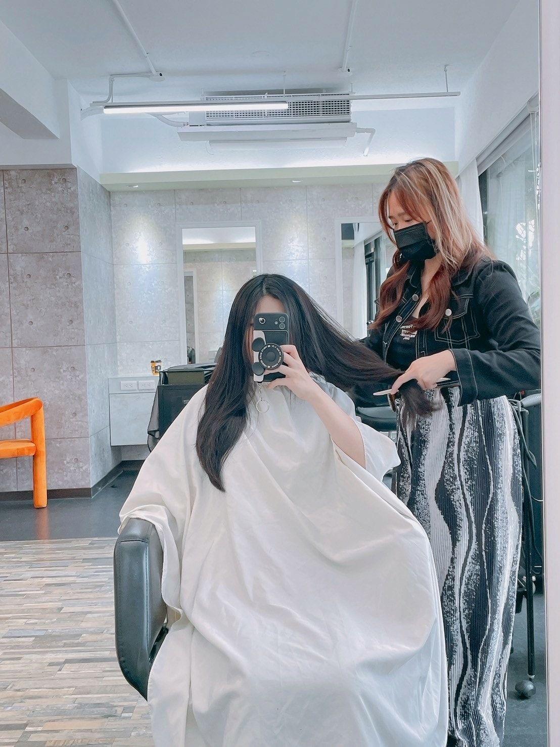 沐e髮藝坊南港信義區髮廊x染燙不分頭髮長短