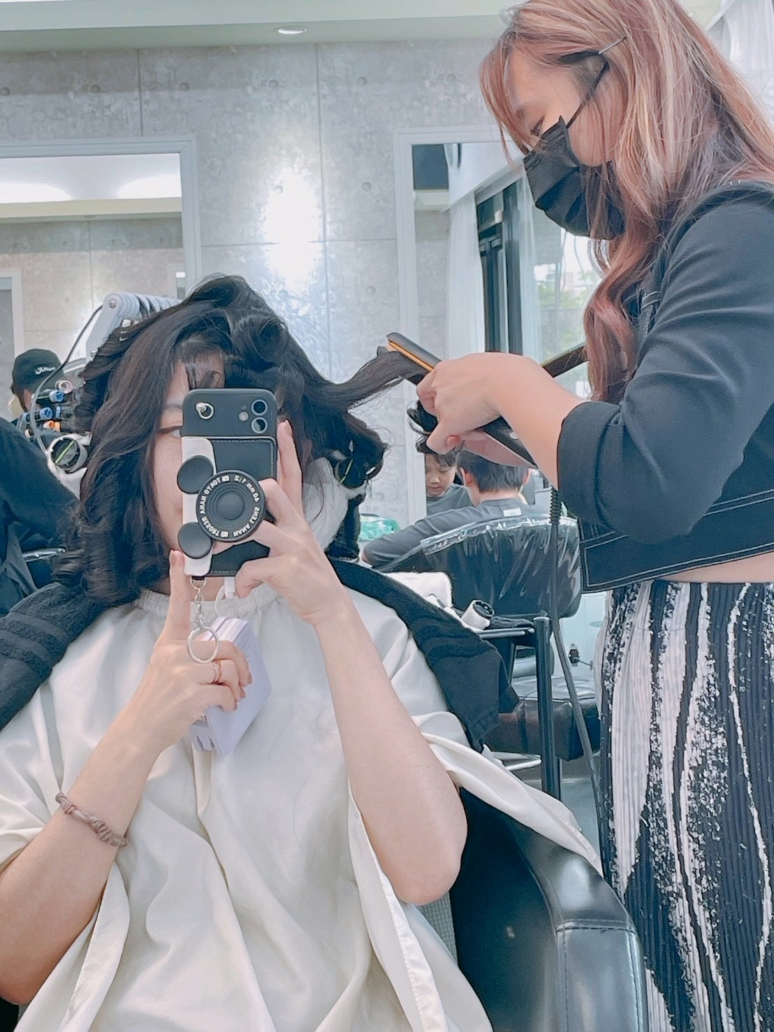 沐e髮藝坊南港信義區髮廊x染燙不分頭髮長短