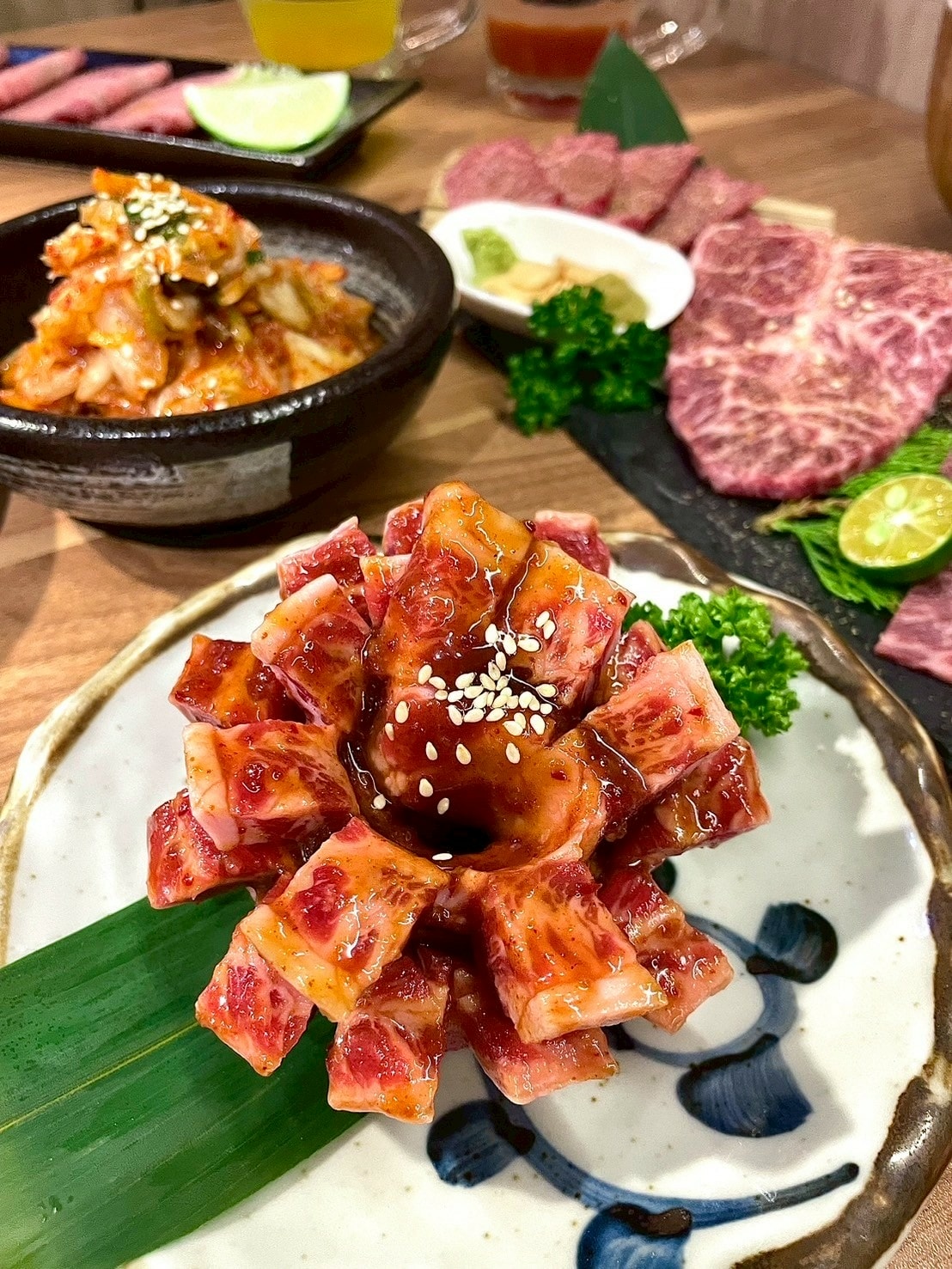 食記小滿苑燒肉和牛拼盤 全程代烤專人服務 食記小滿苑燒肉和牛拼盤 全程代烤專人服務